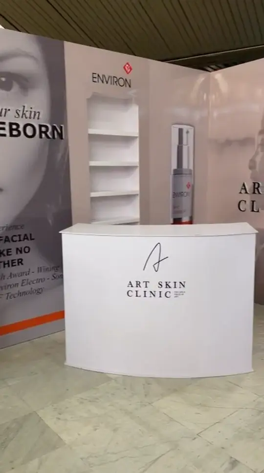 Art Skin Clinic — Clinic stand — build to opening
