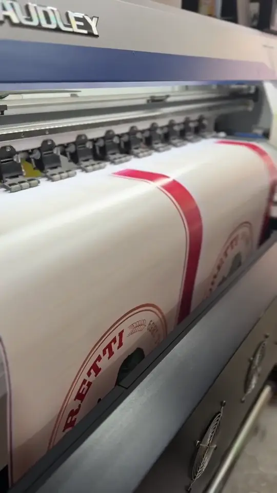 In the workshop — Large-format print